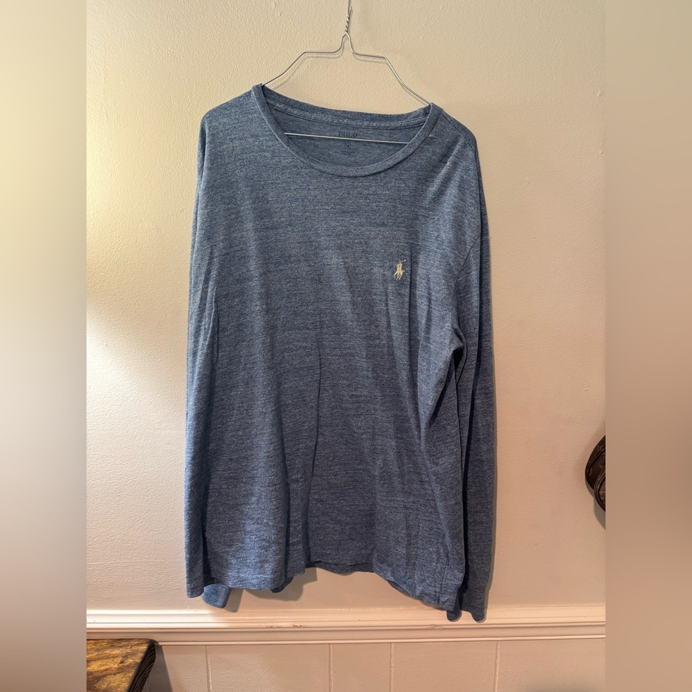 Polo by Ralph Lauren Blue Long Sleeve Tee